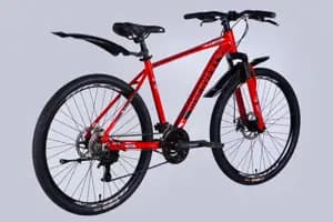 Велосипед AL 26" Discovery BASTION DD CS рама-18" червоно-чорний 2025