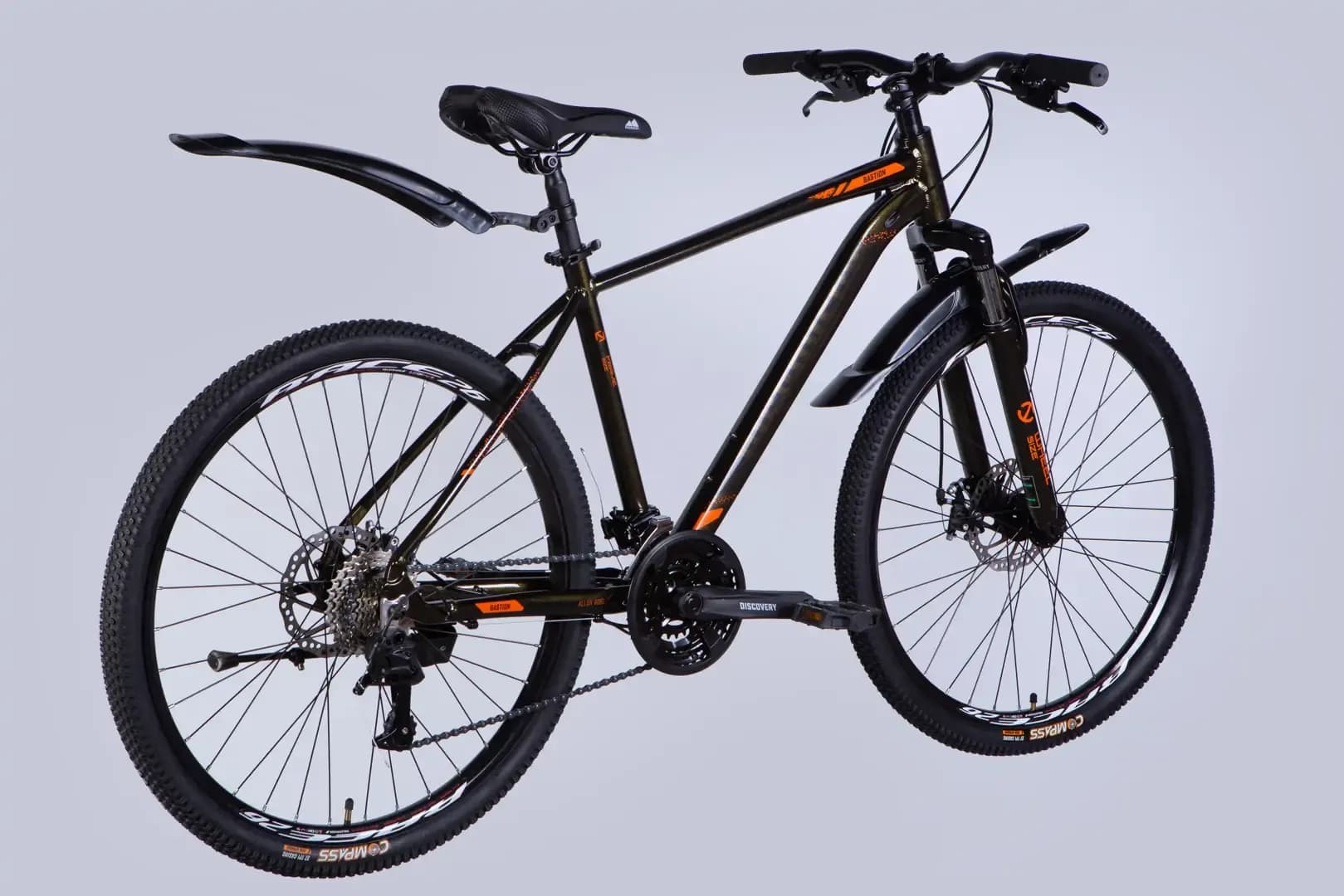 Велосипед AL 26" Discovery BASTION DD CS рама-18" коричневий 2025