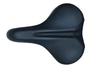 Сідло без замка 262*195 мм K.San YBT-7803 чорний logo LEON