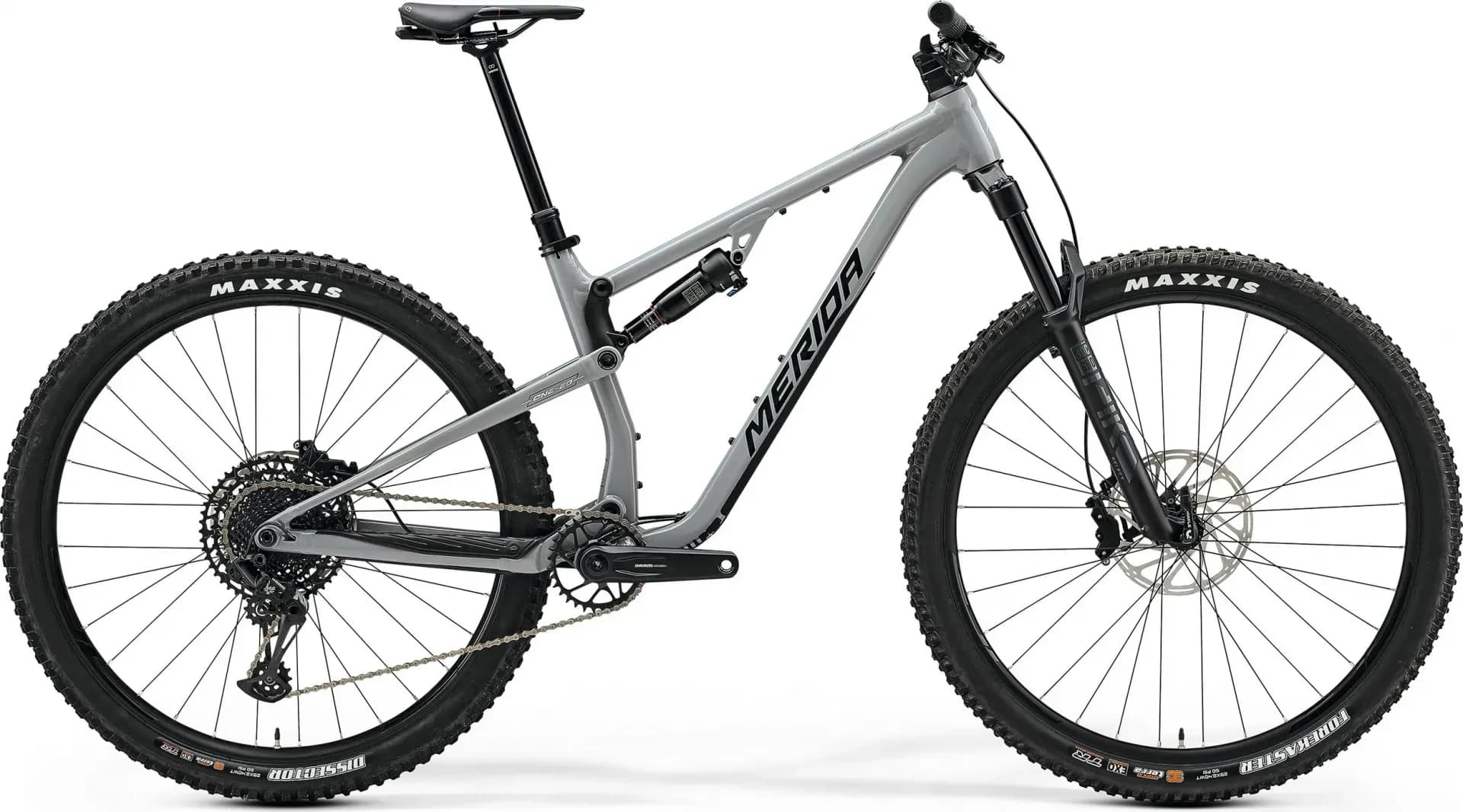 Велосипед MERIDA ONE-TWENTY 700 V2 M,COOL GREY(BLACK/SILVER)