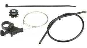 Вилка RockShox 30 Silver TK - Coil 100mm, 26", вісь 9mm, Чорний, TurnKey Манетка права, Шток 1 1/8"