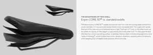 Сідло ERGON ST Core Evo Women S/M black/grey