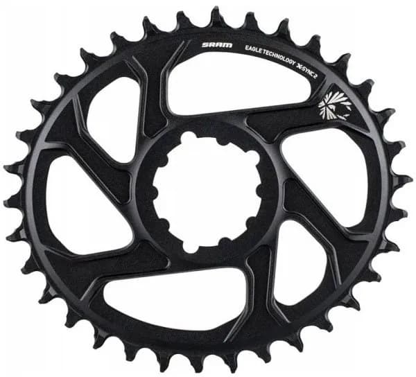 Зірка SRAM X-SYNC 2 Oval 34T Direct Mount 6mm Offset Alum Eagle Black