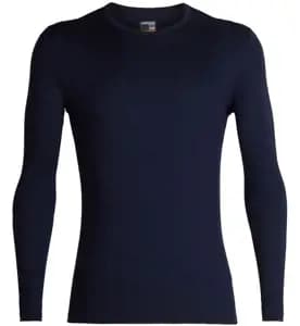 Термофутболка з довгим рукавом ICEBREAKER 200 Oasis LS Crewe Midnight Navy S
