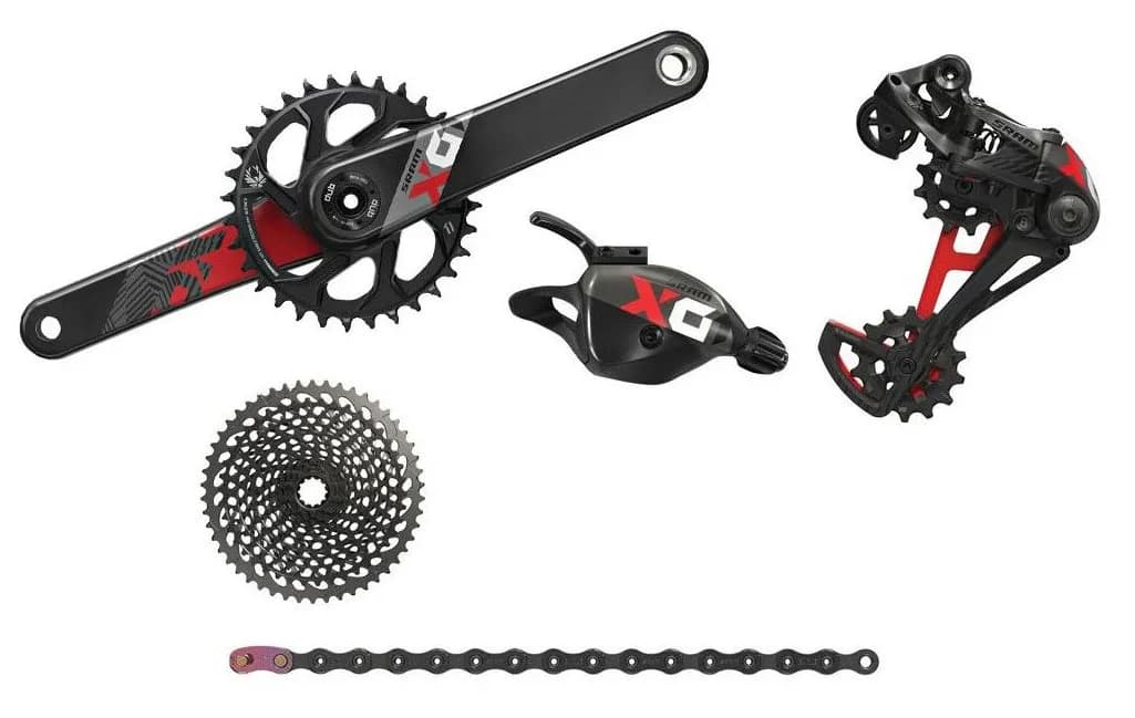 Групсет AM X01 EAGLE DUB 175 GROUPSET RED