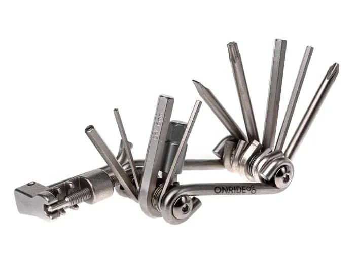 Мультитул ONRIDE Wag 20 на 11 функцій (Hex2/2.5/3/4/5/6/8mm/PH2/Flat5/T25/витискач 7-12 шв.)