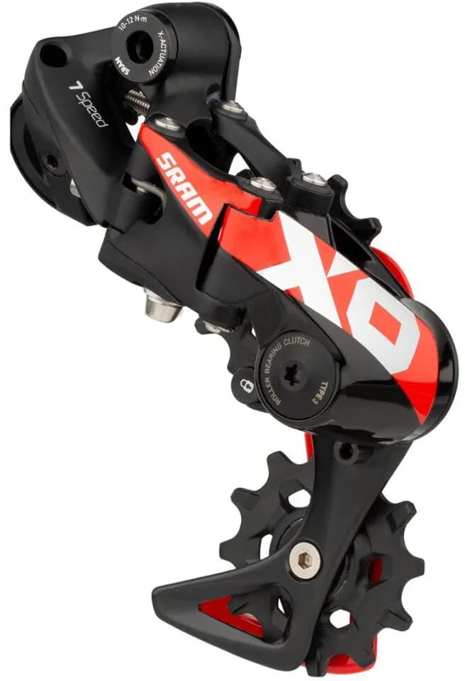 Задній Перемикач SRAM X01DH 7шв Medium Cage Red