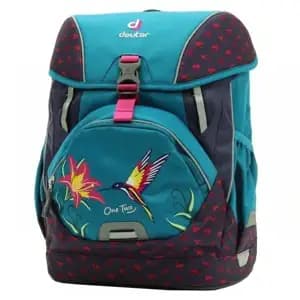Набір DEUTER OneTwoSet - Hopper колір 3044 forest dino (3830116 OneTwo; 80261 Hopper; 3890215 Chest Wallet; 3890416 Pencil Pouch; 2890315 Pencil box)