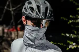 Головний убір ONRIDE Ornament сірий (в комплекті світловідбивайка ONRIDE)