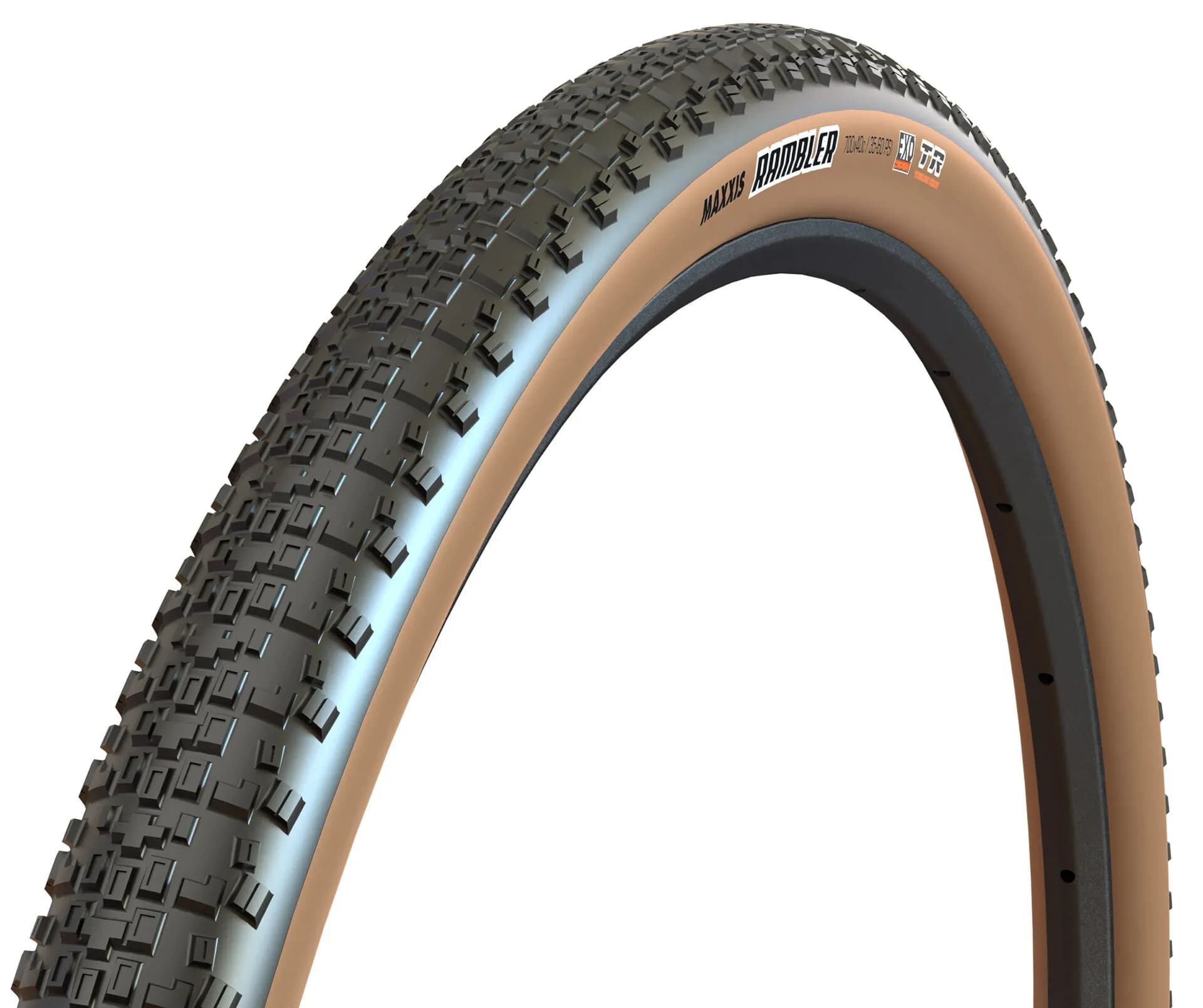 Покришка MAXXIS RAMBLER 700X45C TPI-60 Foldable EXO/TR/TANWALL