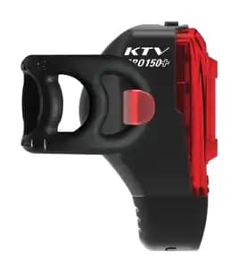 Заднє світло LEZYNE KTV DRIVE PRO+ REAR Чорний 150 люменів Y17