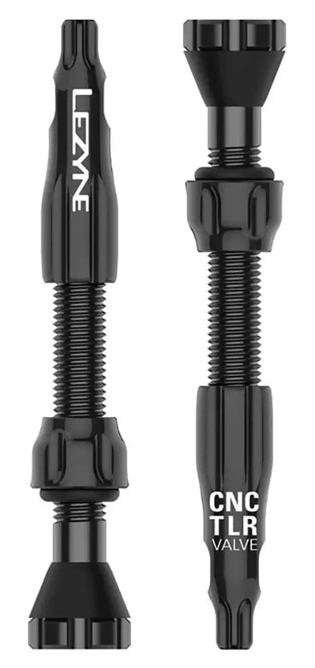 Ніпель для безкамерки LEZYNE CNC TLR VALVE 44MM Чорний Y14