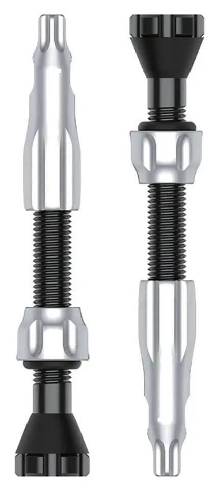 Ніпель для безкамерки LEZYNE CNC TLR VALVE 44MM Сріблястий Y14