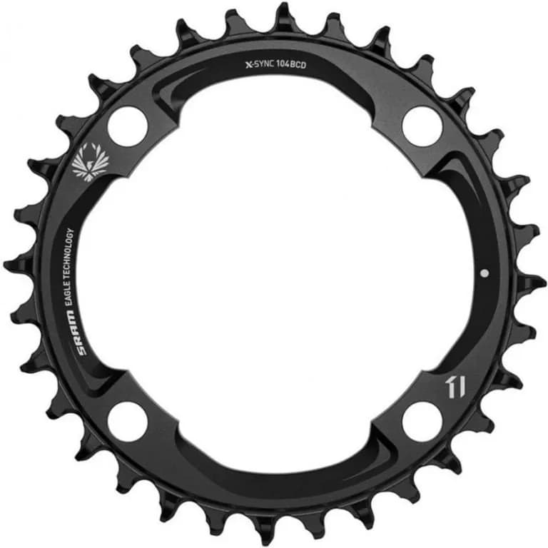 Звезда X-SYNC EAGLE 38T 104 BLK