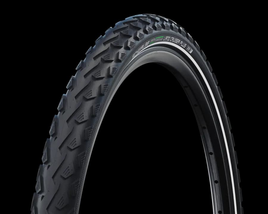 Покришка Schwalbe Land Cruiser Plus 28x1.75 (47-622) Active, PunctureGuard, TwinSkin, GREEN, B/B+RT