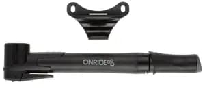 Насос компактний ONRIDE Vise пластиковий, 25см, макс.тиск 80 PSI, голівка з двома отворами під FV/AV