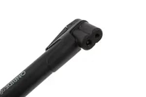 Насос компактний ONRIDE Vise пластиковий, 25см, макс.тиск 80 PSI, голівка з двома отворами під FV/AV