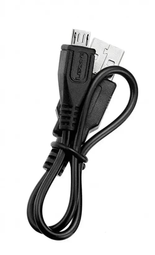 Кабель зарядки LEZYNE MICRO USB CABLE Чорний Y13