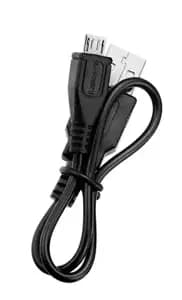 Кабель зарядки LEZYNE MICRO USB CABLE Чорний Y13