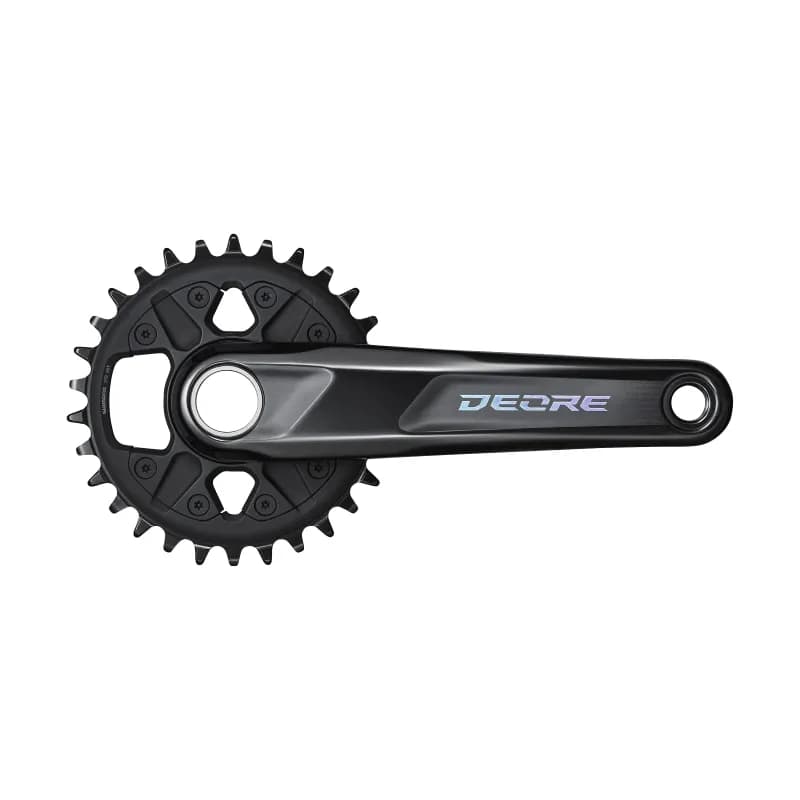Шатуни Shimano FC-M6100-1 DEORE, інтегрована вісь, 170мм 30T 12-шв. CL-52мм без каретки