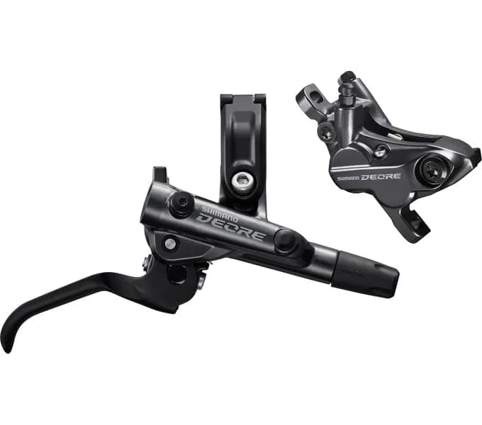 Гальмо гідравл. дискове Shimano M6120 DEORE заднє (права ручка, 4-поршн. каліпер BR-M6120, J-kit гідроліния 1700мм)
