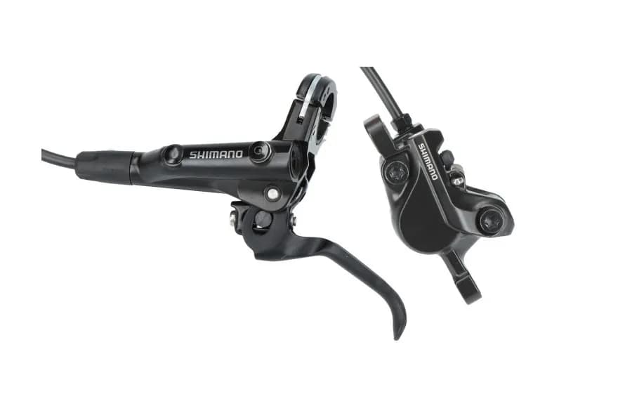 Гальмо гідравл. дискове Shimano MT501-E заднє (права ручка, 4-поршн. каліпер BR-MT520, гідроліния 1700мм, D03S)