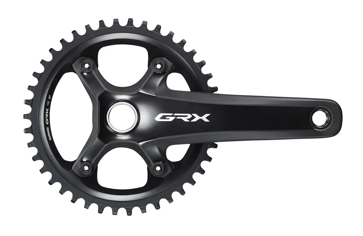 Шатуни Shimano FC-RX810-1 GRX (11Х1) Hollowtech II, 175мм 40Т, без каретки
