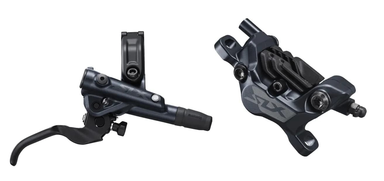 Гальмо гідравл. дискове Shimano M7120 SLX заднє (права ручка, 4-поршн каліпер, J-kit гідролінія 1700мм)
