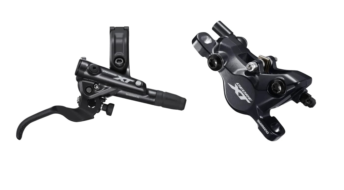 Гальмо гідравл. дискове Shimano M8100 DEORE XT заднє (права ручка, каліпер, J-kit гідролінія 1700мм)