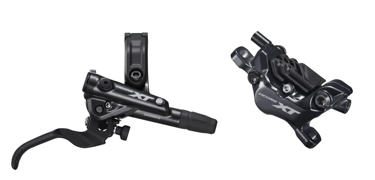 Гальмо гідравл. дискове Shimano M8120 DEORE XT заднє (права ручка, 4-поршн каліпер, J-kit гідролінія 1700мм)