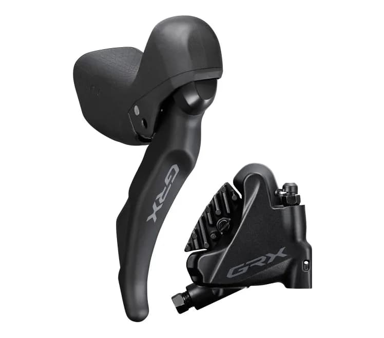 Гальмо гідравл диск Shimano RX600-1 GRX, заднє (права гальм.ручка/шифтер ST-RX600 11-швидк, каліпер BR-RX400, гідроліния 1700мм)