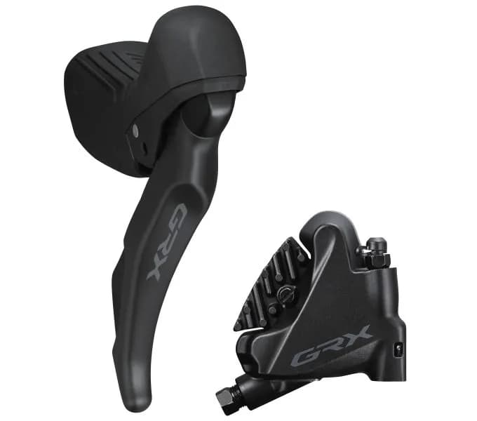 Гальмо гідравл диск Shimano RX610-12 GRX, заднє (права гальм.ручка BL-RX610, каліпер BR-RX400, гідроліния 1700мм)