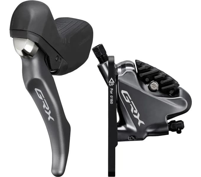 Гальмо гідравл диск Shimano RX810 GRX, переднє (ліва гальм.ручка BL-RX810, каліпер, гідроліния 1000мм)