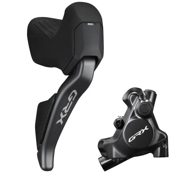 Гальмо гідравл диск Shimano RX825 GRX Di2, заднє (права гальм.ручка/шифтер ST-RX825 12-швидк, BR-RX820, гідроліния 1700мм)