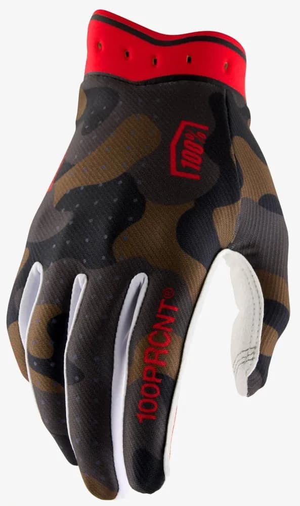 Перчатки 100% iTRACK Glove [Camo], L (10)