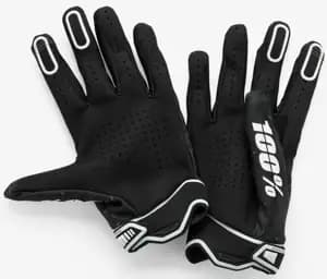 Перчатки 100% RIDEFIT Glove [Dark Black], S (8)