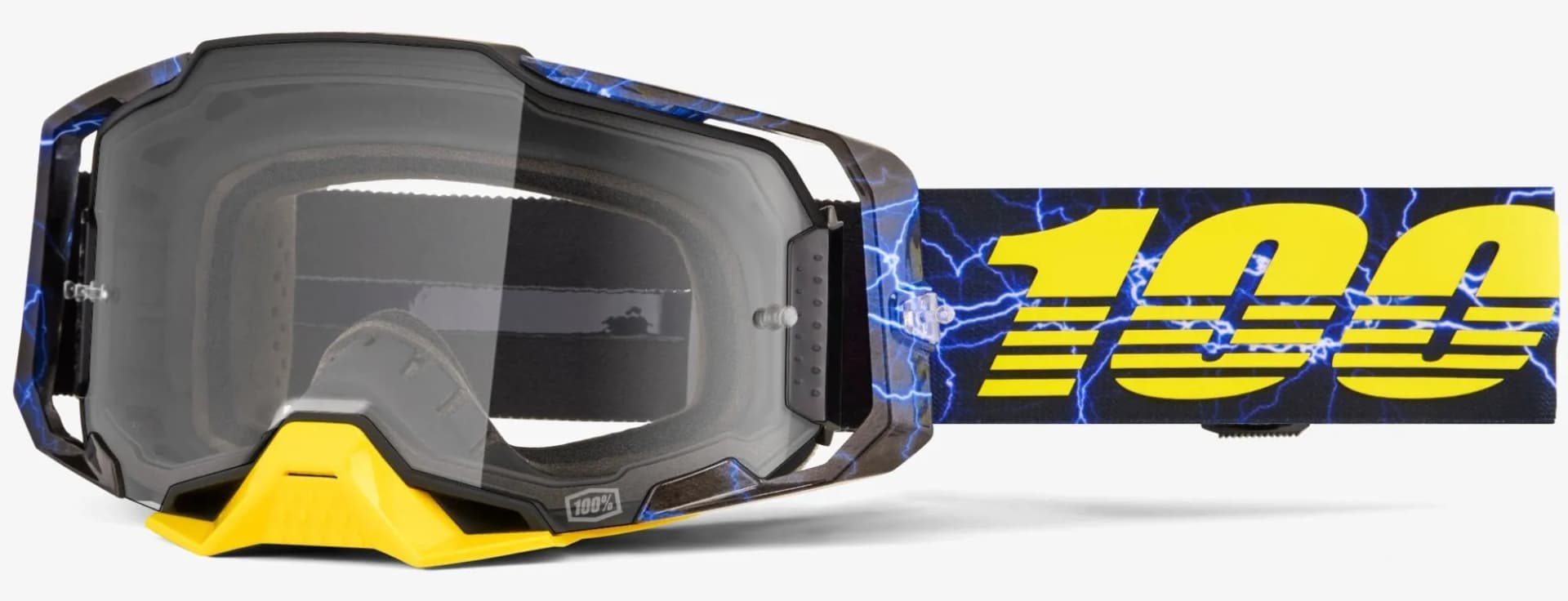 Окуляри 100% ARMEGA Goggle [Furious], Clear Lens