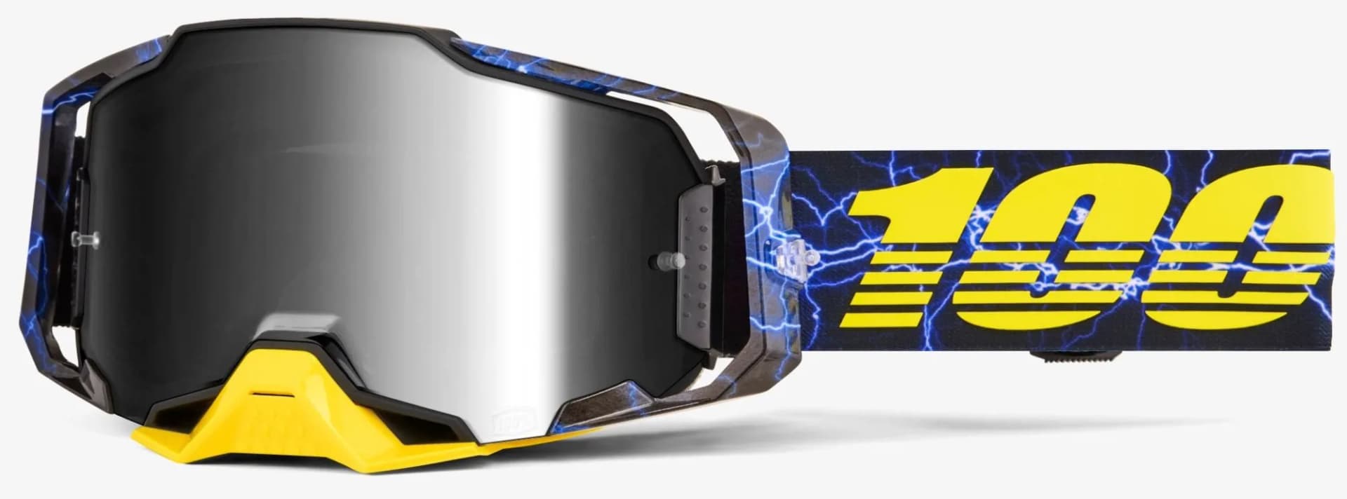 Окуляри 100% ARMEGA Goggle [Furious], Mirror Silver Lens