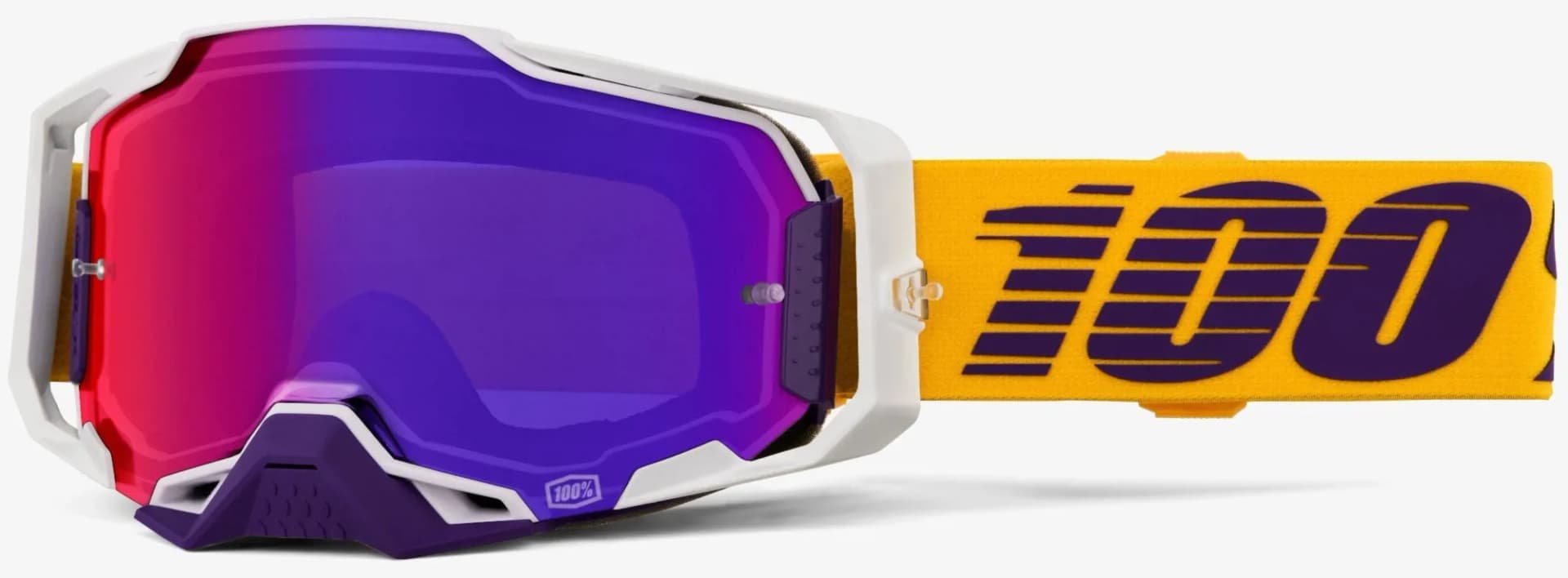 Окуляри 100% ARMEGA Goggle [Difenbak], Mirror Purple Lens