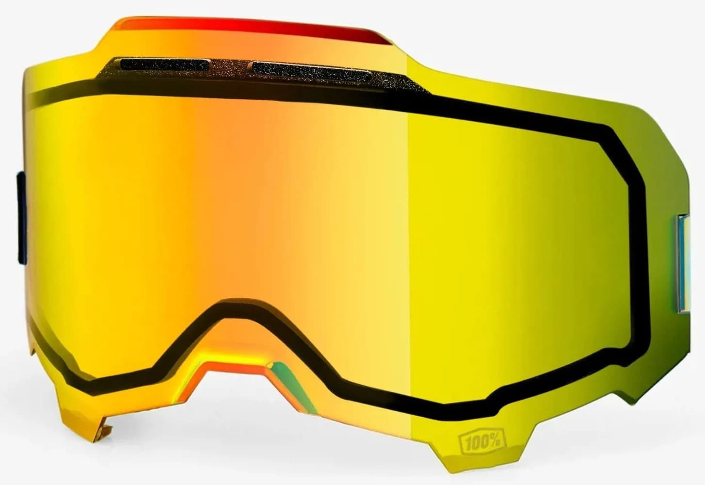 Лінза 100% ARMEGA/ARmatic Dual Vented Lens [Mirror Gold], Dual Mirror Gold Lens