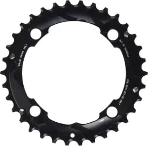 Сервисные запчасти CRING MTB 34T 10SP 104 49 AL5BTBLK NPIN