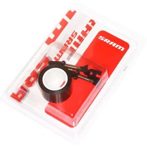 Комплект для бескамерки TUBELESS KIT TUBELESS UNI VALVE/TAPE KIT 28MM, 2RIMS