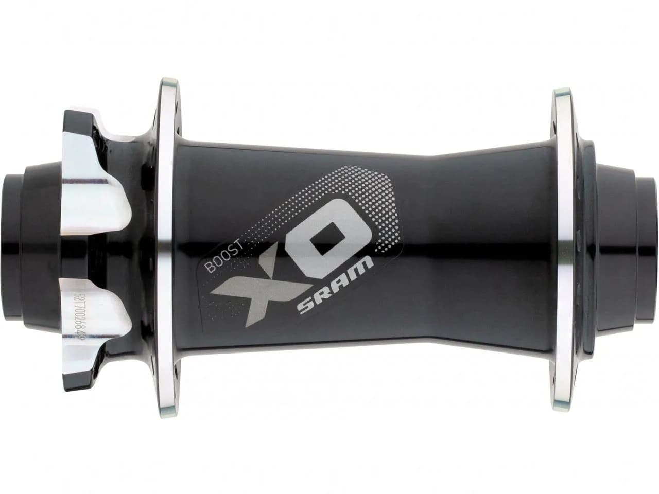 Втулка SRAM Передня X0 6-болт Disc 32отв. Black/Silver, 20x110mm Boost Compatible (for Boost only Forks)