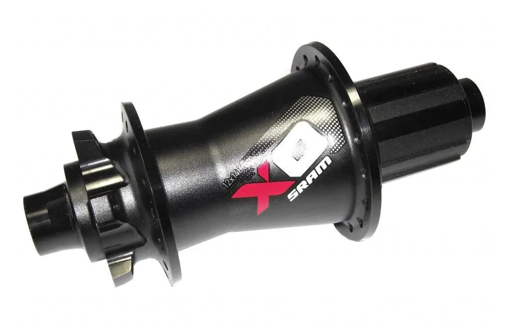 Втулка SRAM Задня X0 DISC 6-болт 12X148B 32отв. BLK/RD Shimano Body