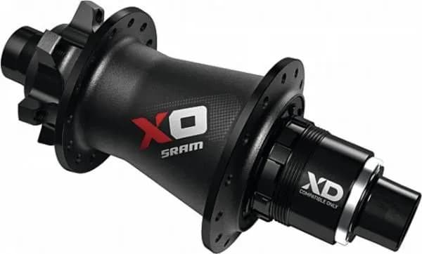 Втулка SRAM Задня X0 DISC 6-болт QR/12 28отв. BLK/RD XD Body