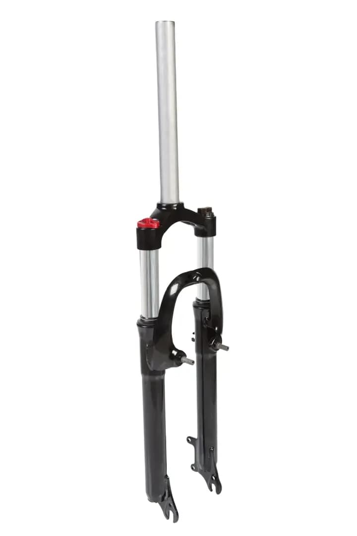 Вилка 27.5" Амортизаційна з локаутом сталь 1-1/8" disc/v-br безрізьб. під ексцентрик шток-260мм travel-100мм FSD LJ-536M чорний