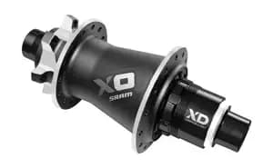 Втулка SRAM Задня X0 DISC 6-болт QR/12 32отв. BLK/SLV XD Body
