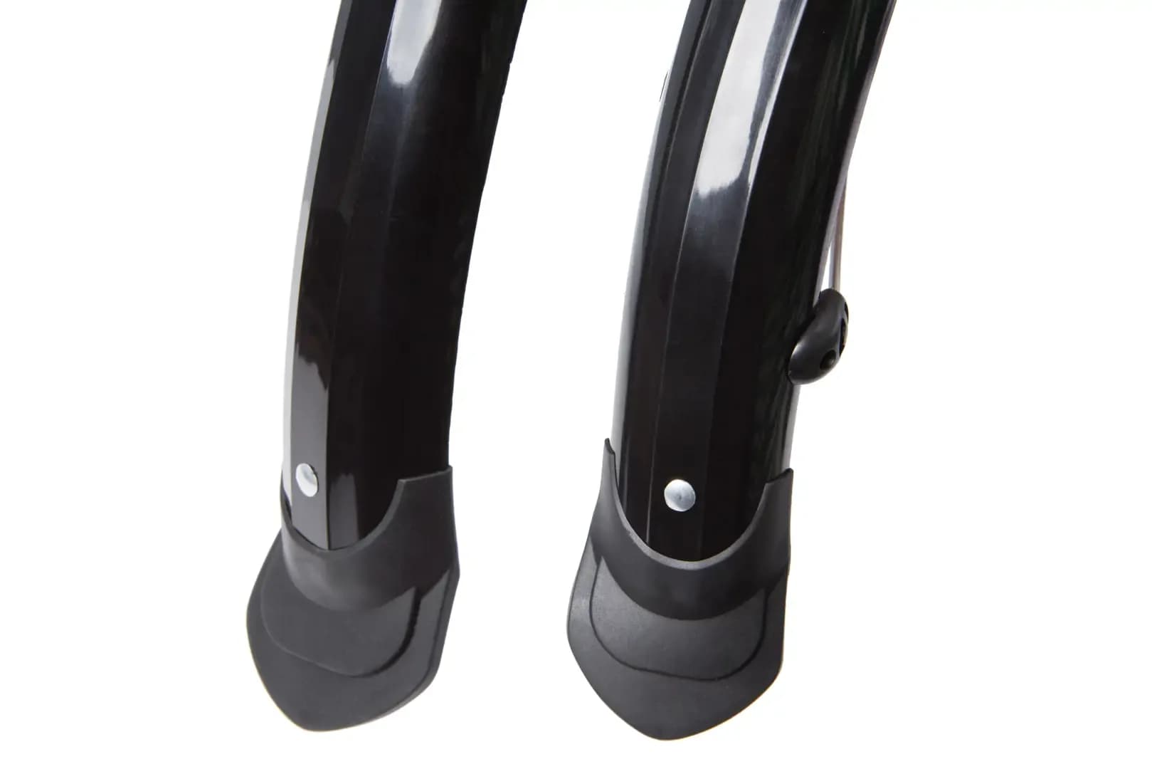 Крила 26" Пластик Feitech SY-955 чорний зі стійкою f.285 r.265-355мм кріпл. на штани вилки та задні пера