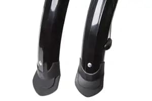 Крила 26" Пластик Feitech SY-955 чорний зі стійкою f.285 r.265-355мм кріпл. на штани вилки та задні пера