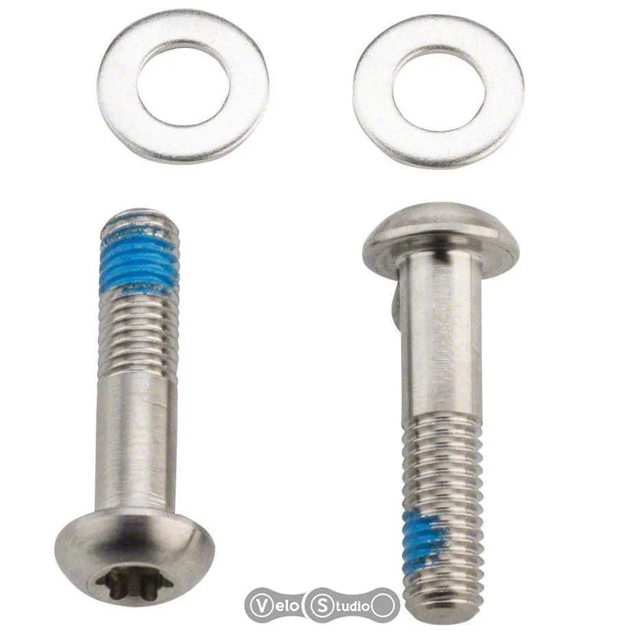 Тормоза - Переходник BRKT MOUNTING BOLTS TI T25 22MM (FLAT)
